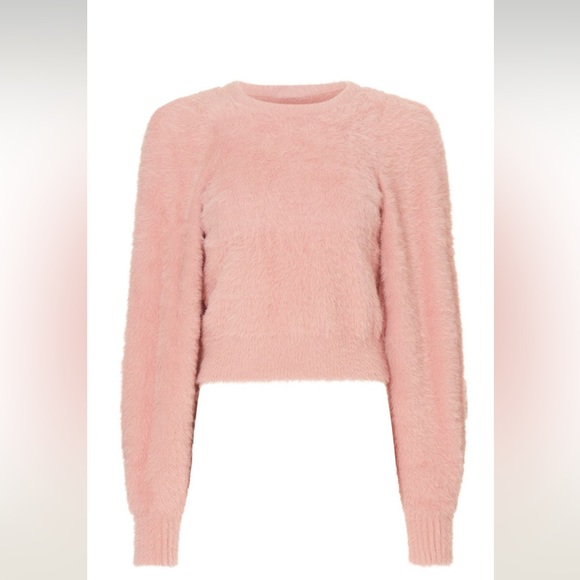 Ronny Kobo Collective Pink Fuzzy Sweater - Picture 2 of 5